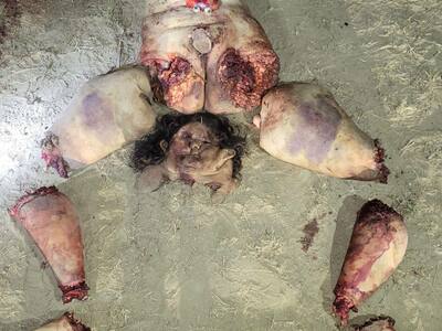 Body of woman dismembered by cartel members in Mexico (Photos)