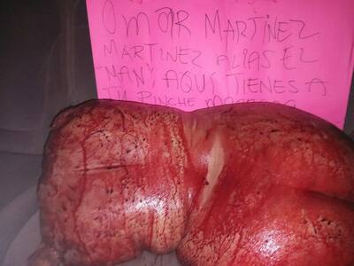 Body of woman dismembered by cartel members in Mexico (Photos)