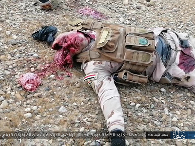 Photo Report Islamic State Iraq Wilayah – Dayala Targeted a Patrol 