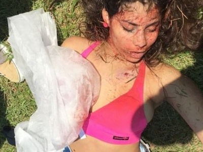 Sexy Mexico young woman found dead in park 