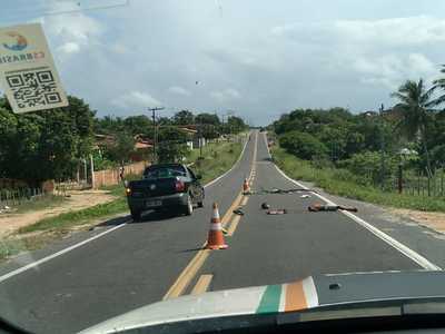 Shocking find dismembered man on a brazil highway