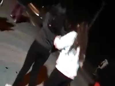 Protests in Chile ends in an accident. They need a reflective vest