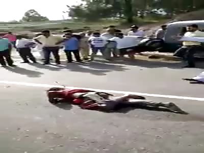 victim of terrible accident 