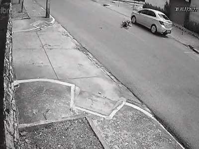 Pregnant woman run over in Brazil