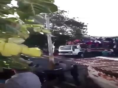 MAN CRUELLY RUN OVER BY GAMBLER BULL