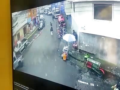 It didn't help to run