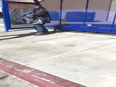 Homeless Ex-NFL Star Beats Dude that Stepped to Him