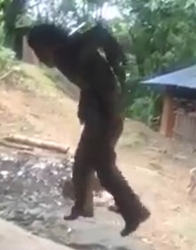 Thief is Hung up and Tortured.