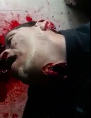 Murder Suicide ... Shot through the Neck, out the Head