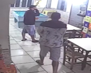 Quick Walk up Assassination in Corner Store