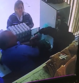 Murder Caught on CCTV 