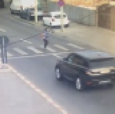 Poor Girl Launched by Car