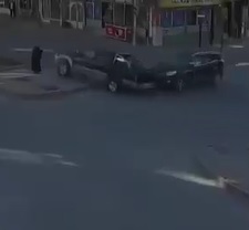 Old Arab Woman Crushed