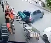 Girl In Pink Skirts Last Walk