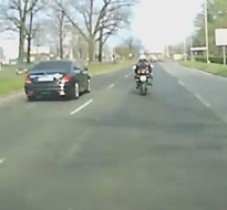 Deer Kills Biker