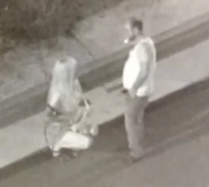 Truck Driver Fucks Tranny Right on the Side of the Road