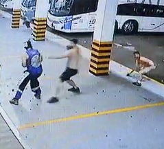 Soccer Fan Dressed Like a Wrestler Isn't Making it Out Alive