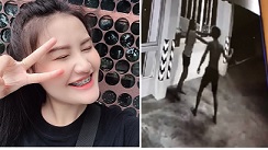 Asshole Jealous Boyfriend Attacks GF