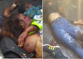 Accident Aftermath (Pretty Girl & Some Tits).