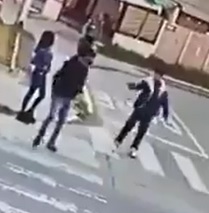 Dude Walking Away From Argument Shot Dead.
