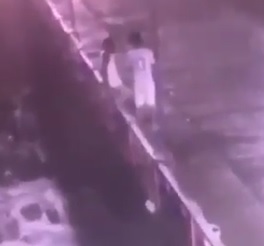 DAMN: Dude Throws his Friend off a Bridge.
