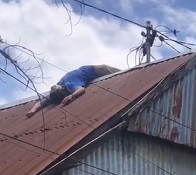 Dude Electrocuted (Aftermath)