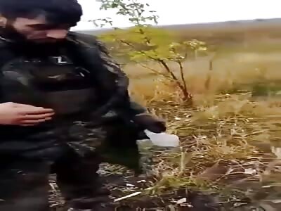 Muslim Chechen Zetard has a Foot Problem