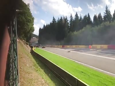DEADLY HORROR CRASH TODAY FORMULA 2
