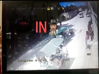 Woman hit by a mototaxi