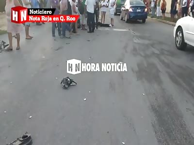 Motorcycle accident