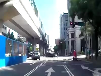 MOTORCYCLE X CAR ACCIDENT