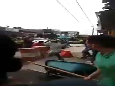 MACHETE STREET FIGHT