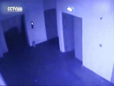 WORKERS RIDING TRIKE PLUNGE INTO FREIGHT ELEVATOR SHAFT IN WAREHOUSE