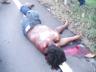 YOUNG MAN KILLED BY VEHICLE THAT WAS FLEEING