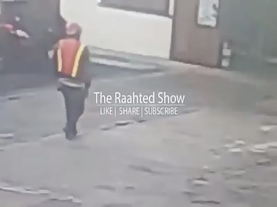 BUSINESS MAN MURDER CAUGHT ON CAMERA