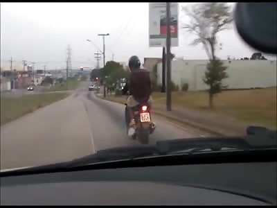 THIEVES SUFFERING ACCIDENT