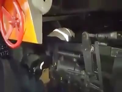 MAN TRIES TO KILL HIMSELF BY JUMPING IN FRONT OF TRAIN