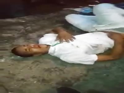 THIEF IS PUNISHED BY MOB