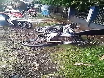 SHOCKING AFTERMATH OF AN ACCIDENT