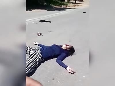 SHOCKING AFTERMAH OF AN ACCIDENT