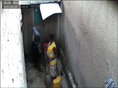 COWARDICE THIEVES BEAT ELDERLY WOMAN