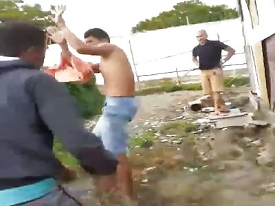 THIEF RECEIVES A LESSON