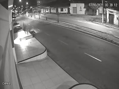 MAN - MOTORCYCLE ACCIDENT 