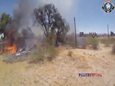 Bodycam Shows SBCFD Respond to Structural Fire