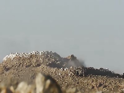 Grenades Rain Down On ISIS Fighters In Syria