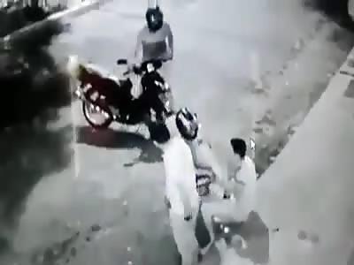 Defending themselves from an assault