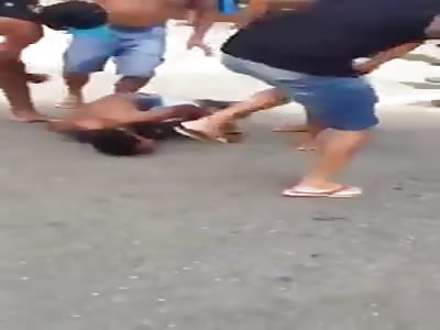 Quick Popular Justice via Kick to the Head 