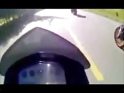 Motorcycle accident