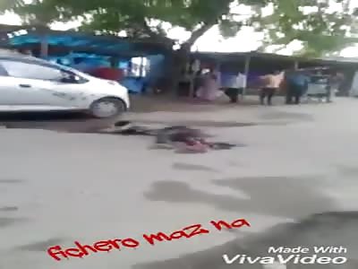 Man with miserable feet