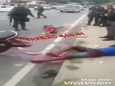 Three thieves shot by police